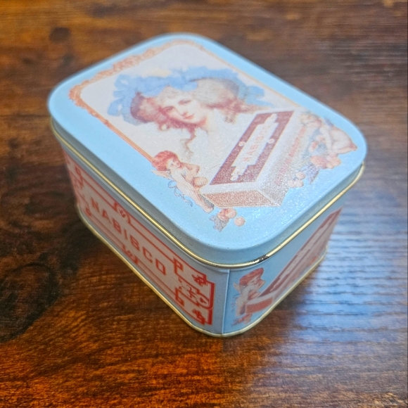 Victorian Lady Nabisco Vintage Bristol Ware Advertising Tin - Picture 1 of 7